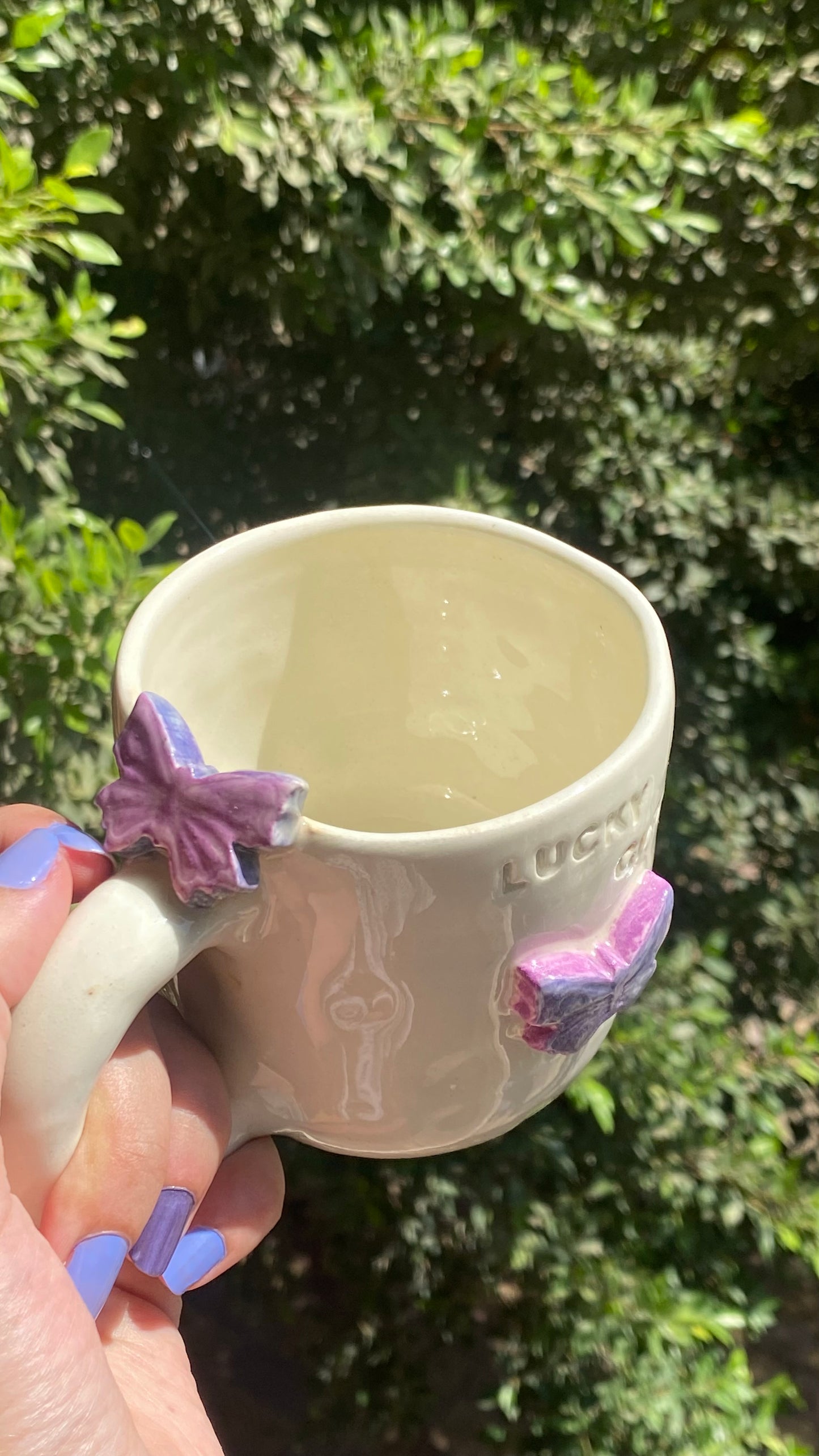 Lucky girl mug