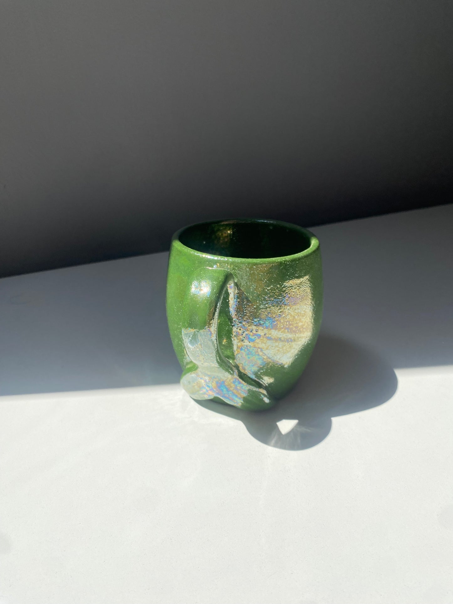 Purple mermaid mug