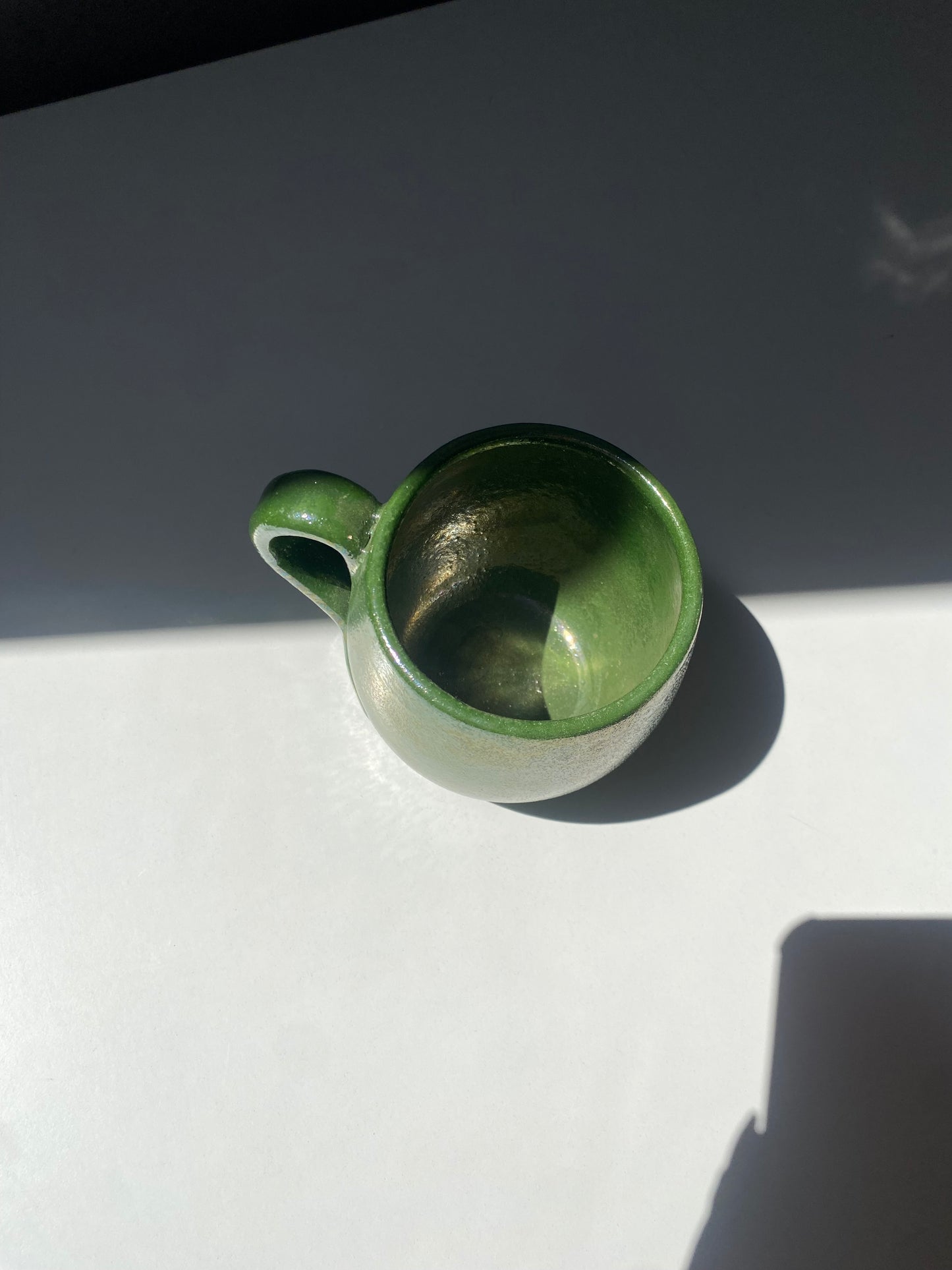 Green mermaid mug