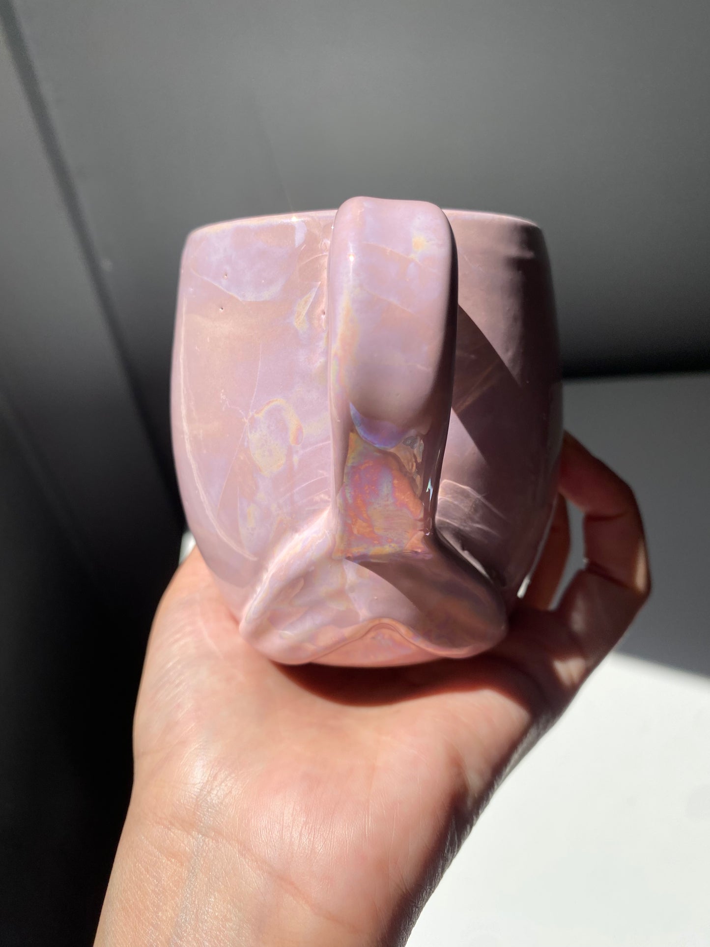 Purple mermaid mug